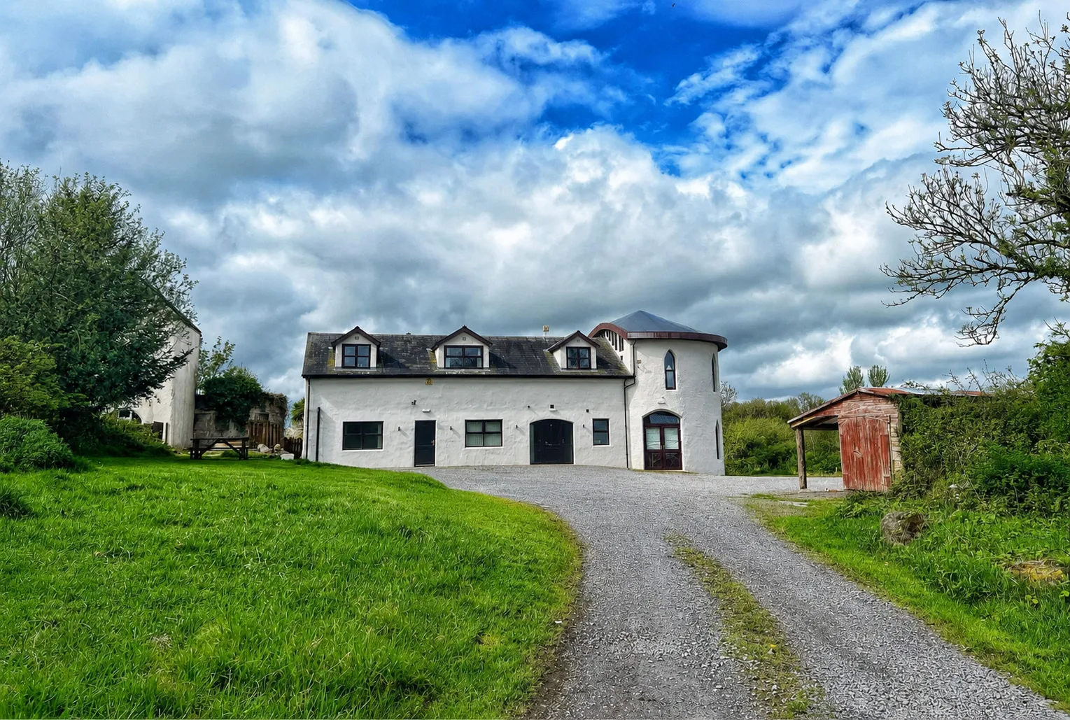 Shambala Holistic Retreat Centre building at 48 Geaglum Road, Derrylin, Co. Fermanagh